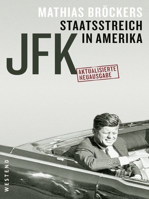 cover image of JFK--Staatsstreich in Amerika